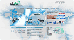 Desktop Screenshot of akdemirgumruk.com